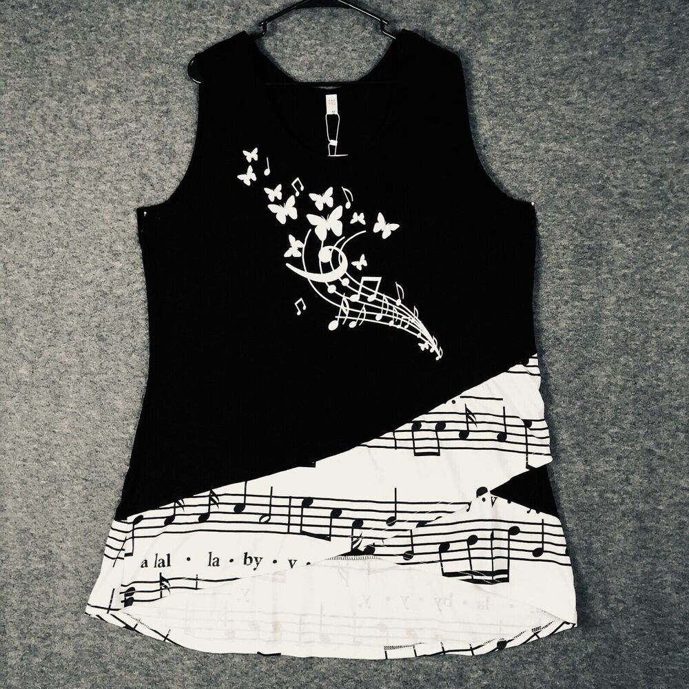 Nextmia Tunic Top WMS 22 Garden Of Music Layered Asymmetrical Dark Fairy Core